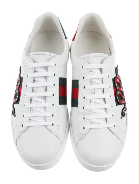 gucci ace sneakers snake
